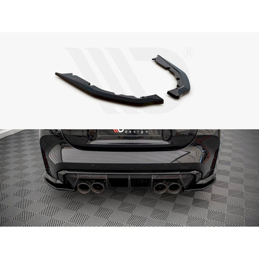 Maxton Design Street Plus Rear Side Splitters V1 - BMW M4 G82/G83