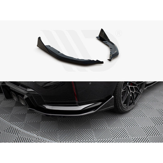 Maxton Design Street Plus Rear Side Splitters V6 - BMW M3 G80/G81