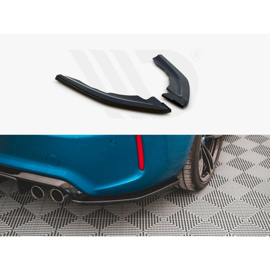 Maxton Design Street Plus Rear Side Splitters V3 - BMW M2 F87 (Inc. Competition)