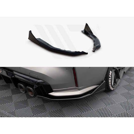 Maxton Design Street Plus Rear Side Splitters V5 - BMW M4 G82/G83