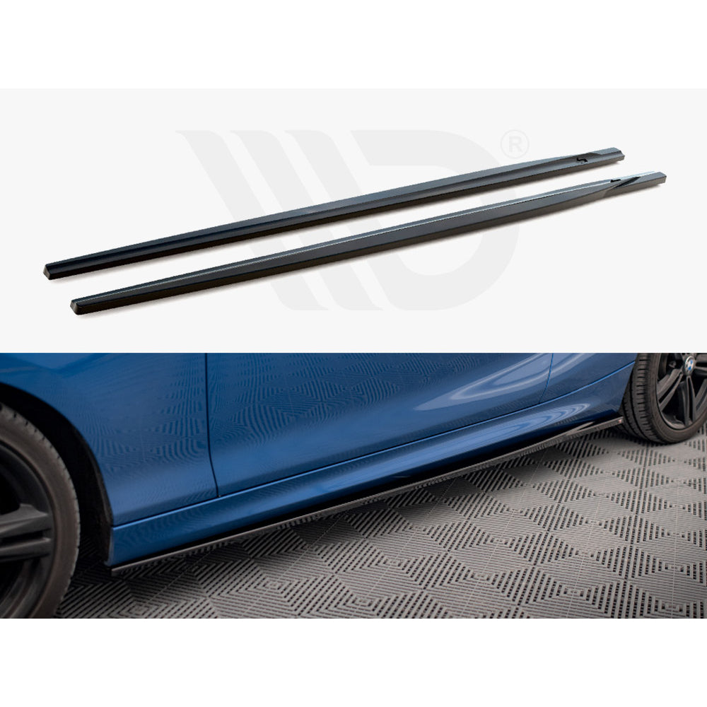 Maxton Design Street Plus Side Skirt Diffusers - BMW M235i/M240i F22/F23