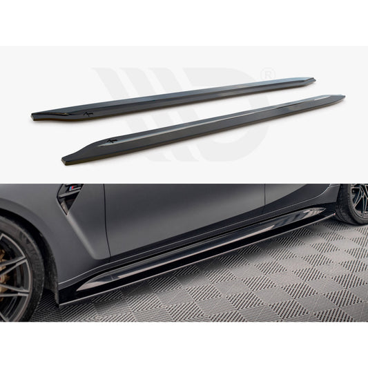 Maxton Design Street Plus Side Skirt Diffusers V1 - BMW M3 G80/G81