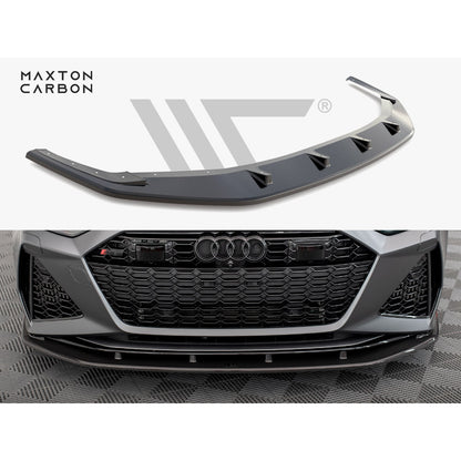 Maxton Design Carbon Fibre Front Splitter - Audi RS6/RS7 C8