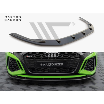 Maxton Design Carbon Fibre Front Splitter - Audi RS3 8Y