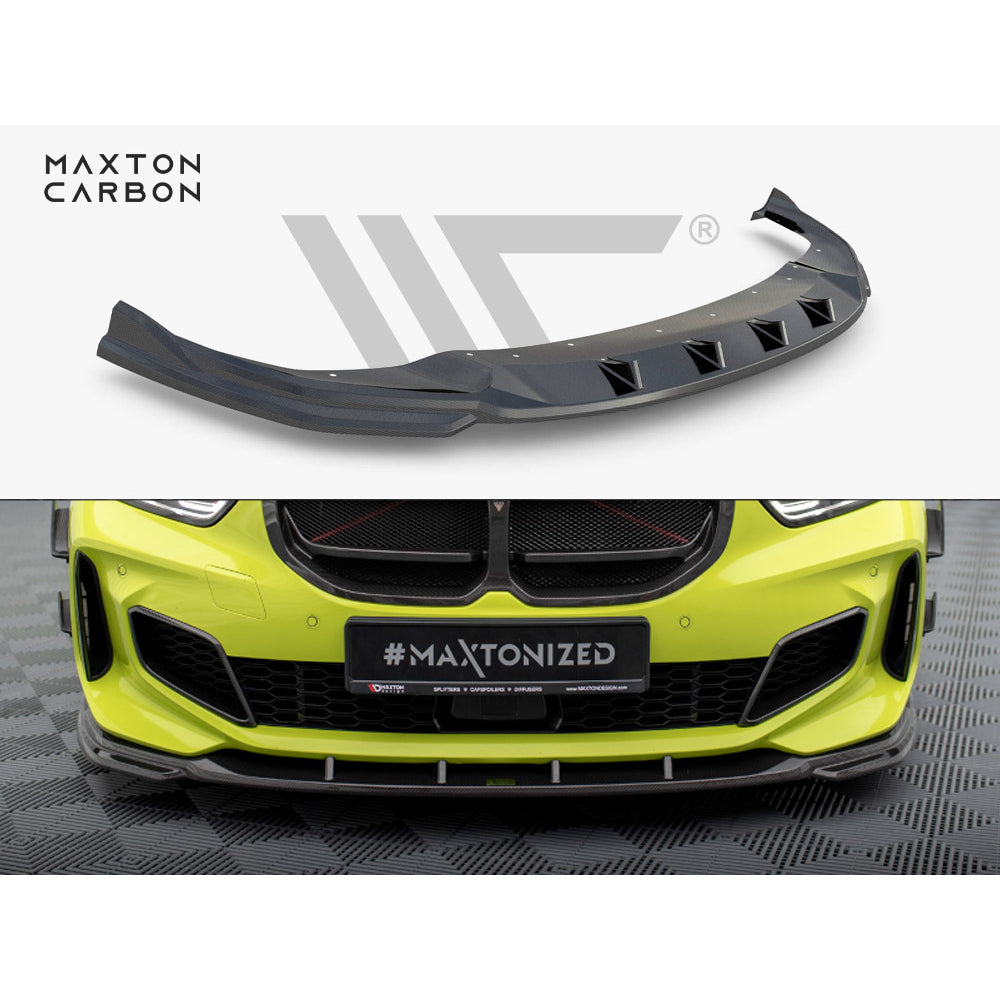 Lame avant Maxton Design en fibre de carbone – BMW M135i F40