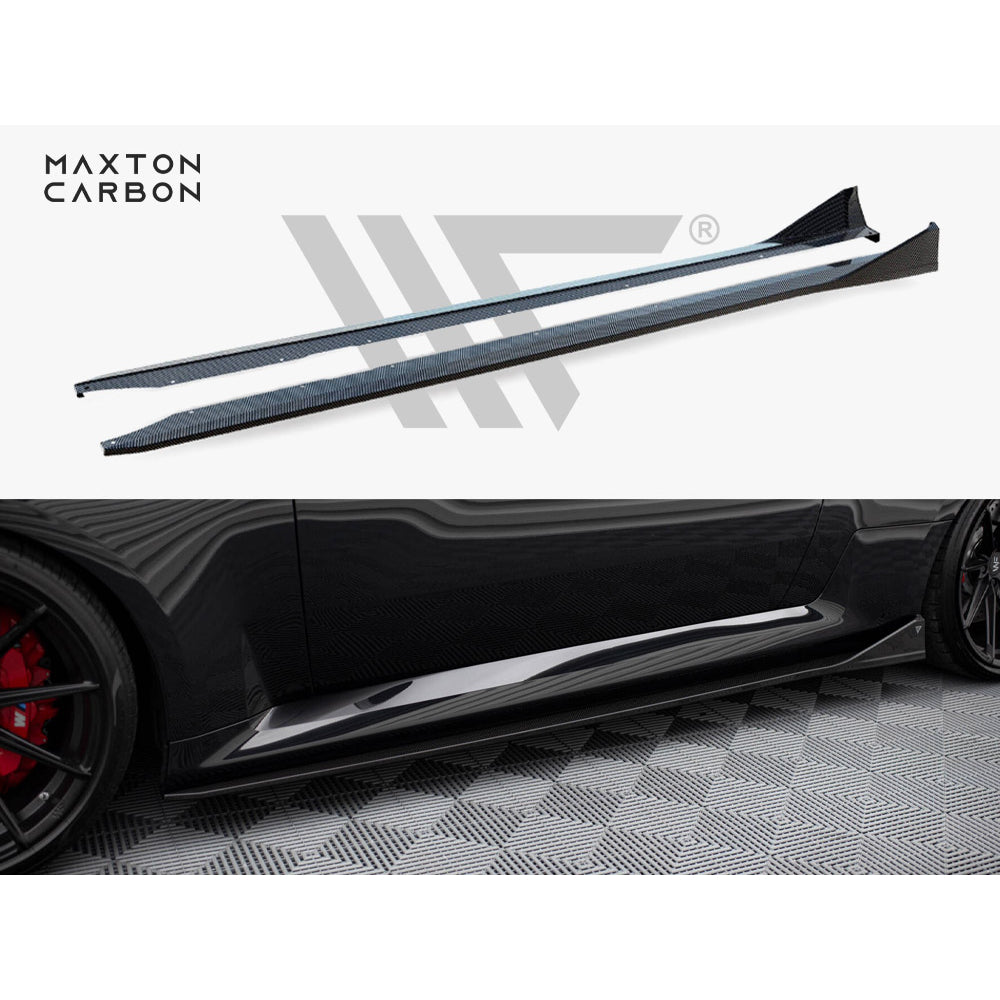Maxton Design Carbon Fibre Side Skirts - BMW M2 G87