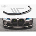 Divisor delantero de fibra de carbono Maxton Design V1 - BMW M4 G82/G83