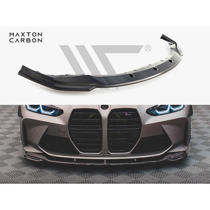 Maxton Design Carbon Fibre Front Splitter V2 - BMW M4 G82/G83