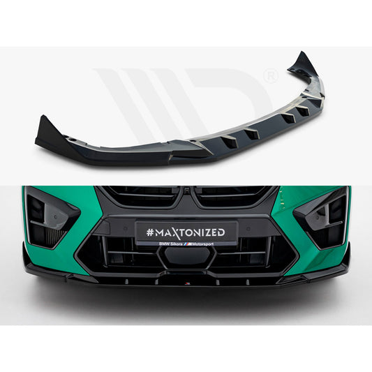 Maxton Design Street Plus Front Splitter V2 - BMW X6M F96 LCI