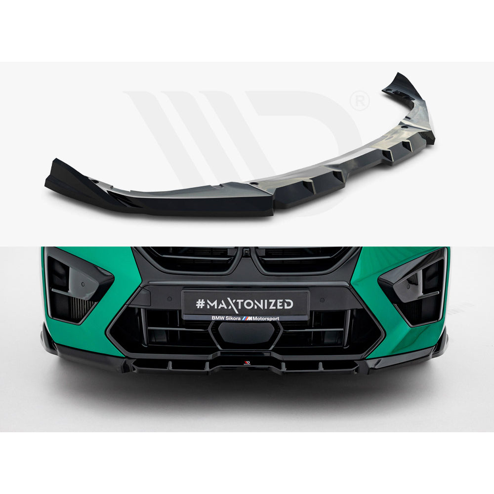 Maxton Design Street Plus Front Splitter V1 - BMW X6M F96 LCI