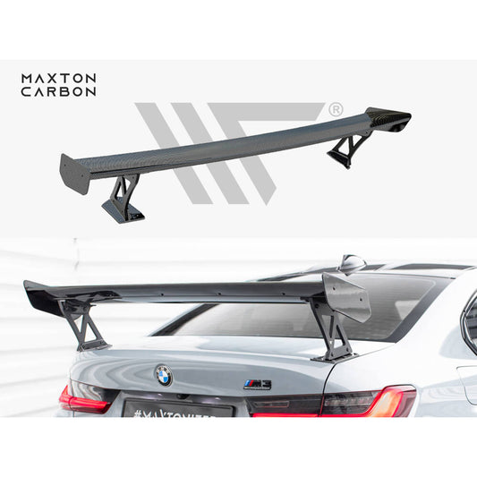 Maxton Design Carbon Fibre Spoiler (External Brackets) - BMW M340i G20 & M3 G80