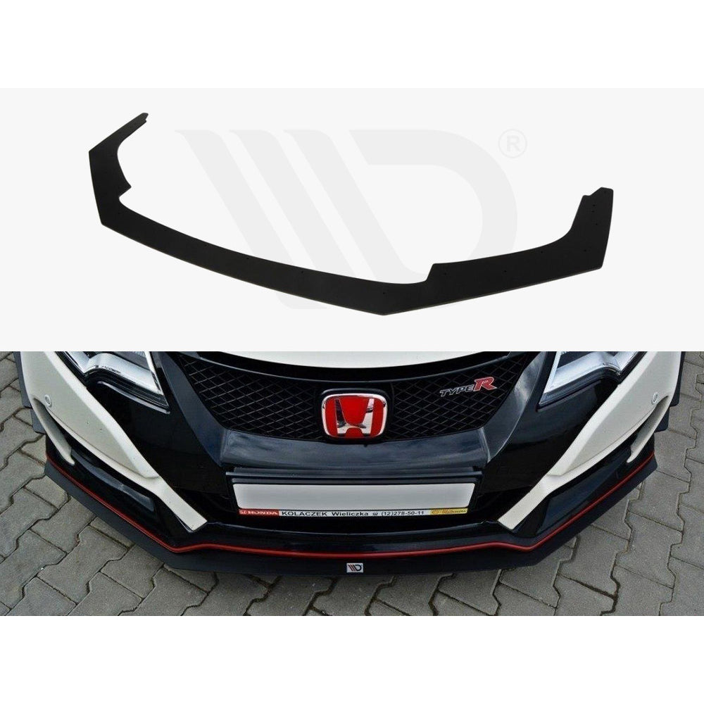 Divisor delantero Maxton Design Racing V1 - Honda Civic Type R FK2