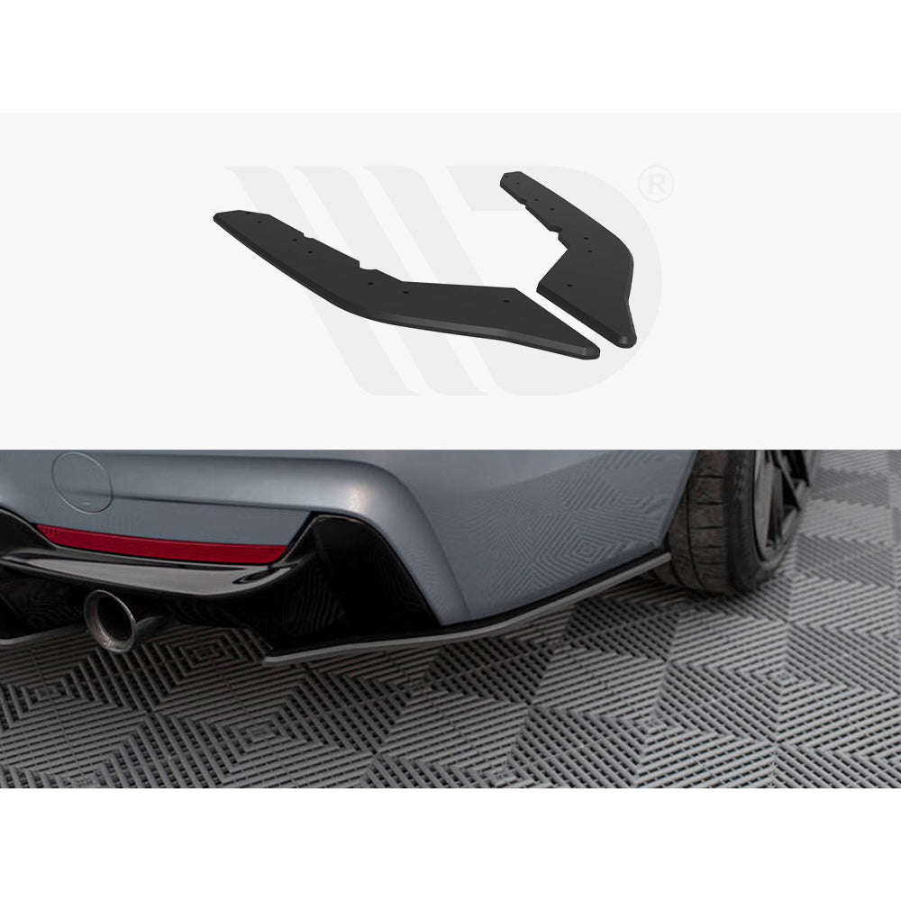 Maxton Design Street Pro Rear Side Splitters - BMW 435i/440i F32/F33