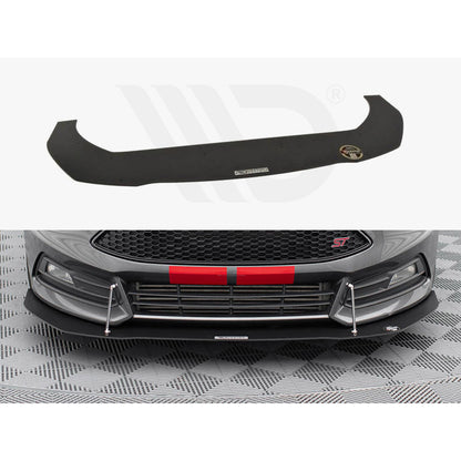 Maxton Design Racing Front Splitter V1 - Ford Focus ST Mk3.5 (ST250)