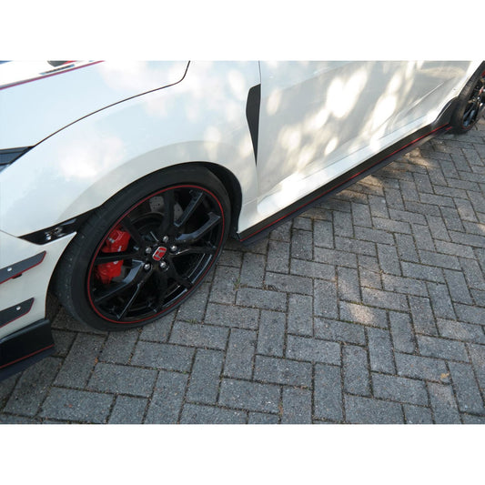 Maxton Design Racing Side Skirt Diffusers - Honda Civic Type R FK8