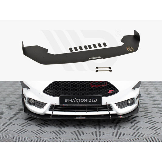 Maxton Design Racing Front Splitter V2 - Ford Fiesta ST Mk7 (ST180)