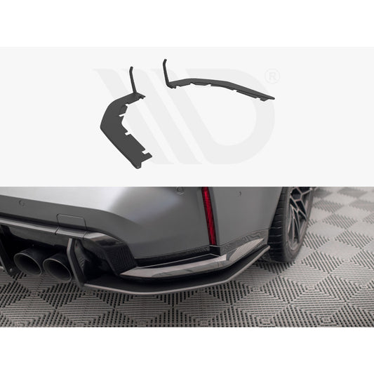 Maxton Design Street Pro Rear Side Splitters V1 - BMW M3 G80/G81