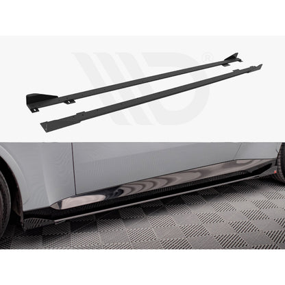 Maxton Design Street Pro Side Skirt Diffusers + Flaps - BMW M240i G42