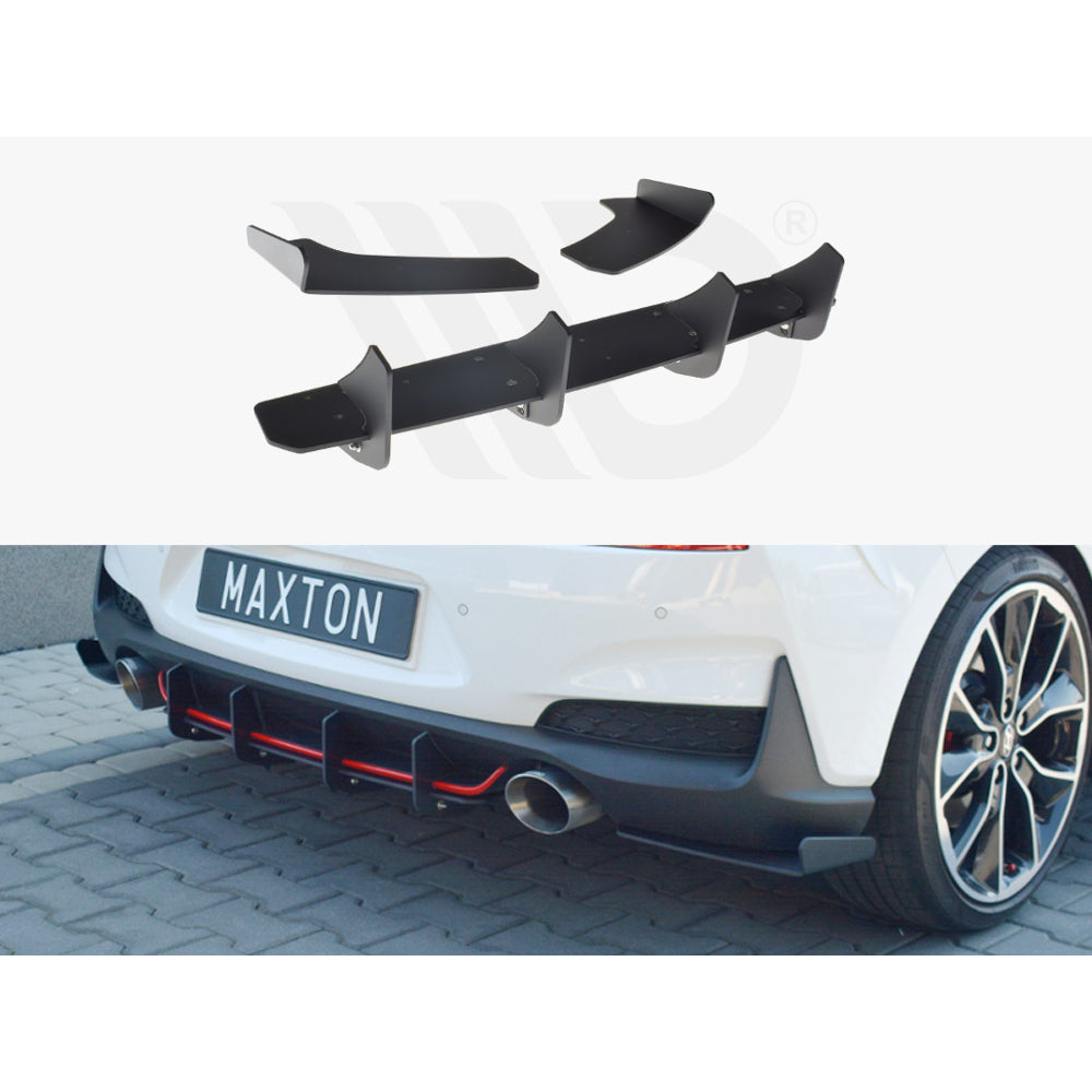 Maxton Diffuser Maxton Design Racing Rear Diffuser - Hyundai i30N – JXL Performance
