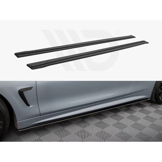 Maxton Design Street Pro Side Skirt Diffusers - BMW 435i/440i F32/F33/F36