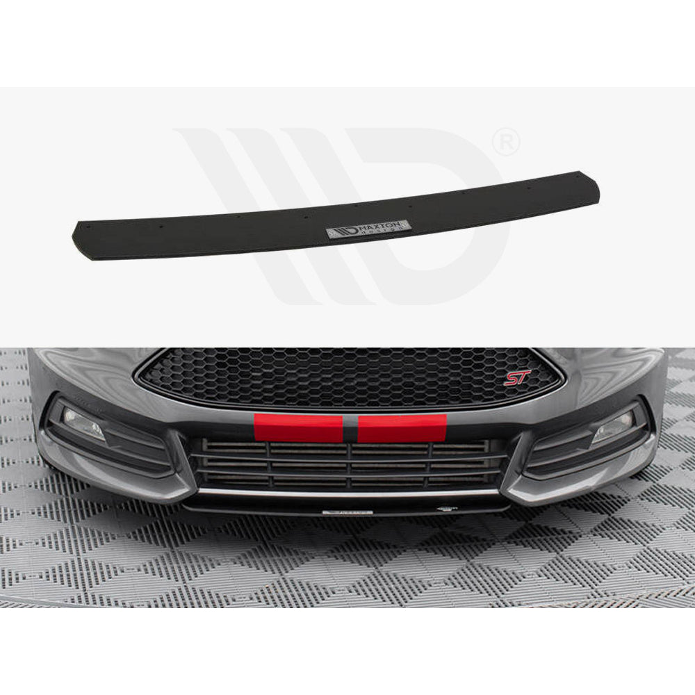 Maxton Design Racing Front Splitter V3 - Ford Focus ST Mk3.5 (ST250)