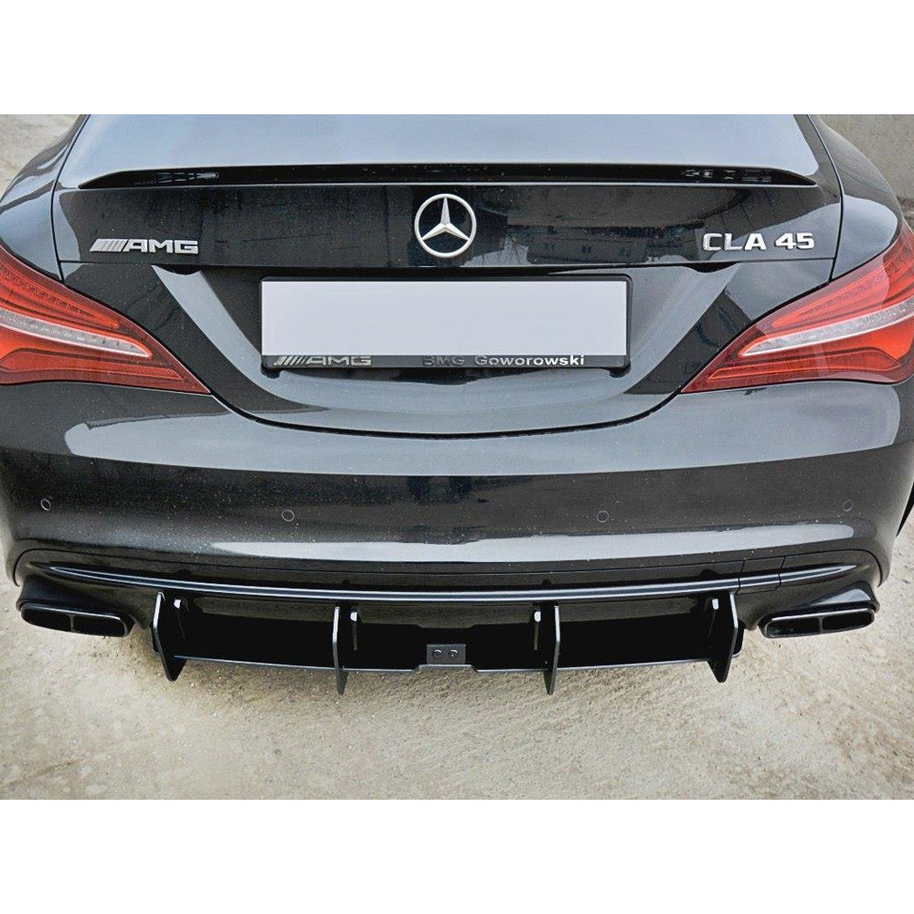 Maxton Design Racing Rear Diffuser V2 - Mercedes CLA45 AMG C117 Facelift