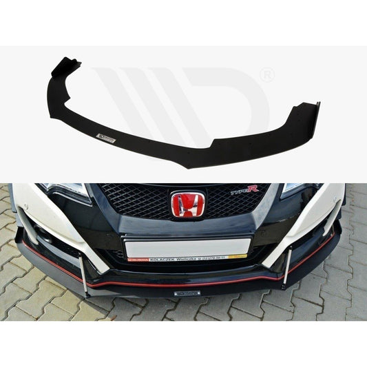 Maxton Design Racing Front Splitter V2 - Honda Civic Type R FK2