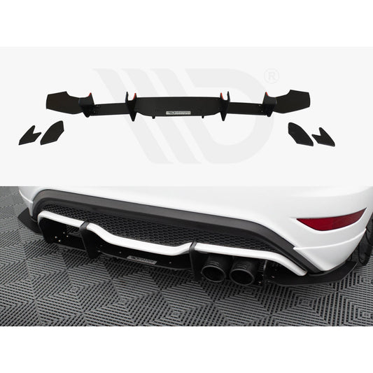 Maxton Design Racing Rear Diffuser V2 - Ford Fiesta ST Mk7 (ST180)