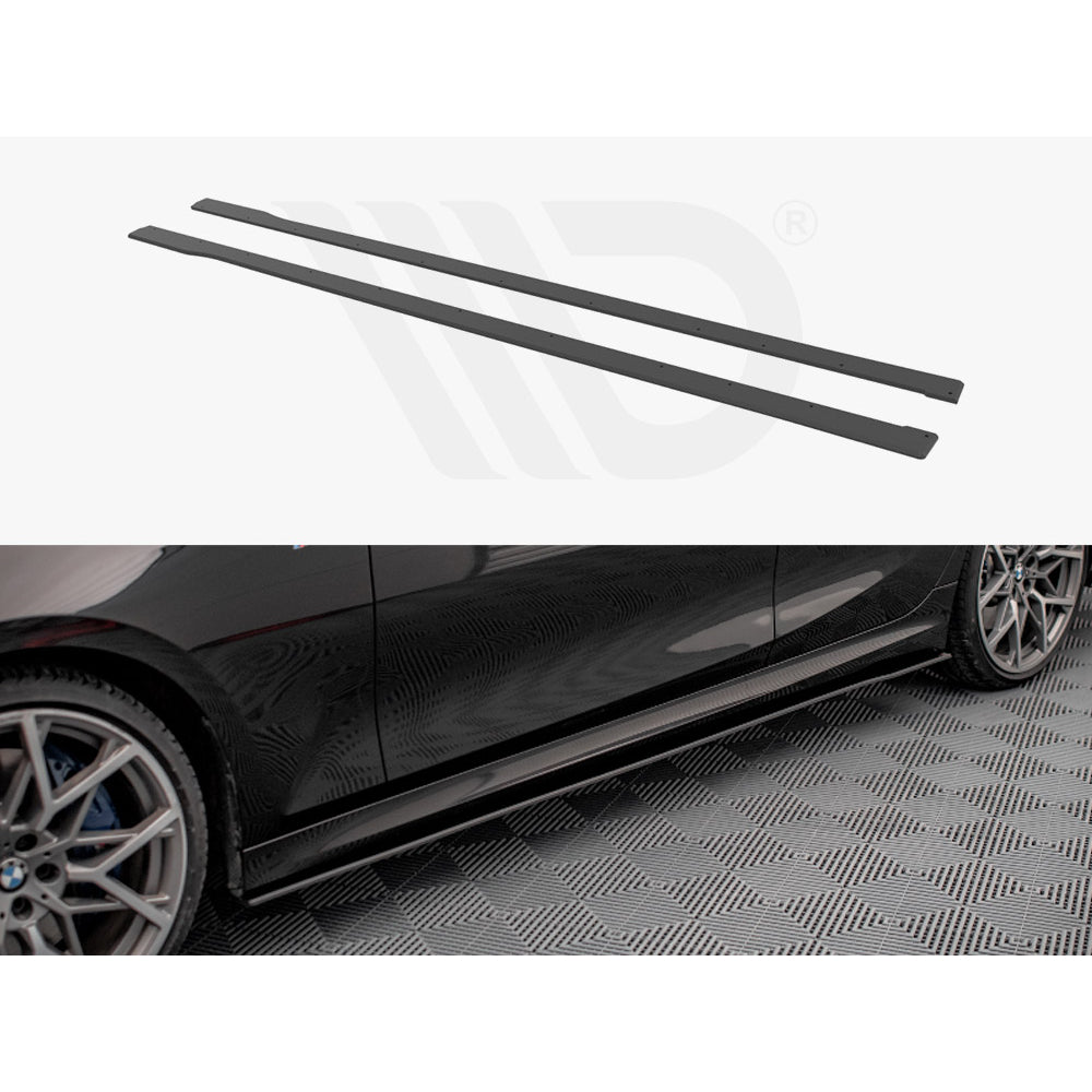 Maxton Design Street Pro Side Skirt Diffusers - BMW M340i G20/G21