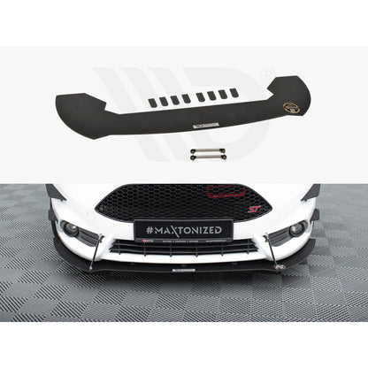 Maxton Design Racing Front Splitter V1 - Ford Fiesta ST Mk7 (ST180)