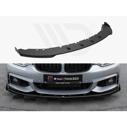 Maxton Design Street Pro Front Splitter + Flaps - BMW 435i/440i F32/F33/F36