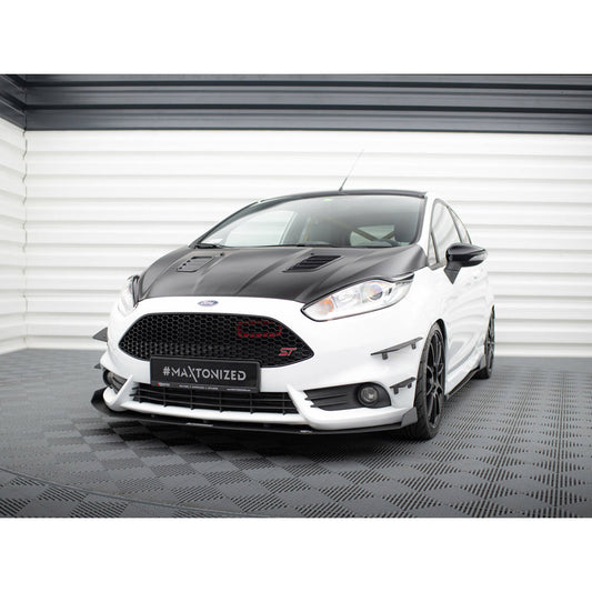 Maxton Design Racing Front Splitter V3 - Ford Fiesta ST Mk7 (ST180)