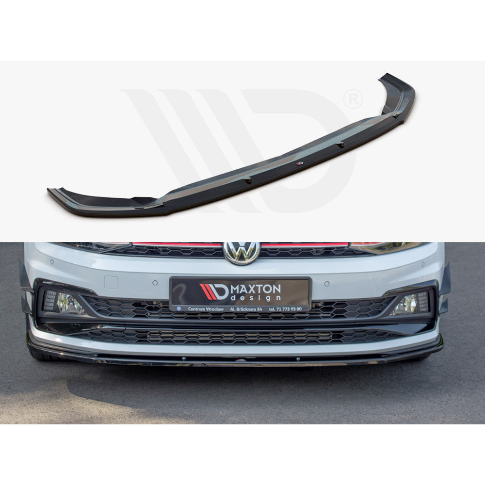 Divisor delantero Maxton Design Street Plus V1 - VW Polo GTI Mk6 (AW)