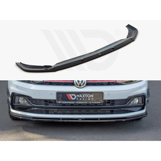 Maxton Design Street Plus Front Splitter V1 - VW Polo GTI Mk6 (AW)