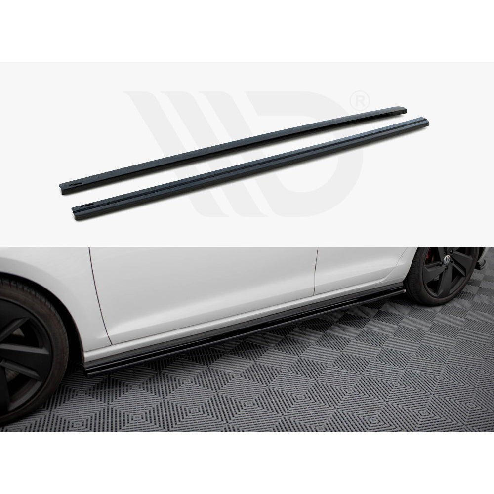 Diffuseurs de jupes latérales Maxton Design Street Plus V1 - VW Golf GTI Mk7
