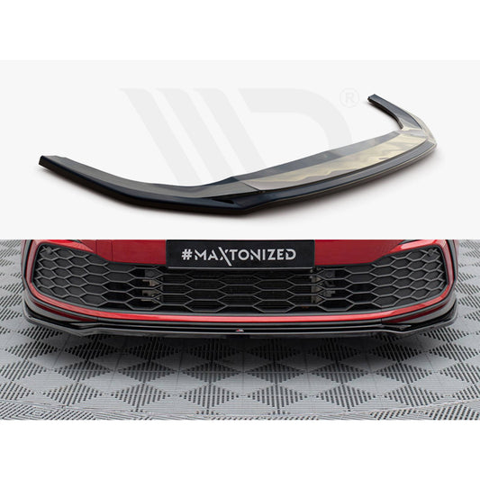 Maxton Design Street Plus Front Splitter V4 - VW Golf GTI Mk8