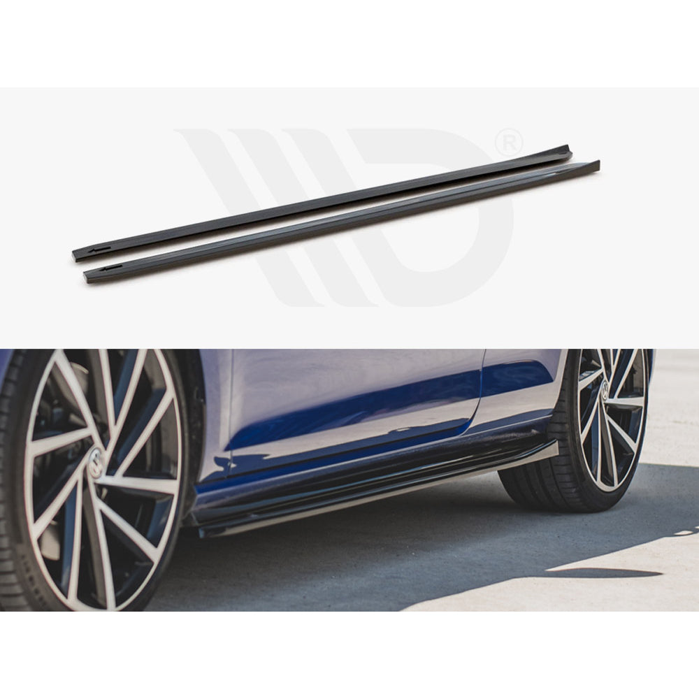 Maxton Design Street Plus Side Skirt Diffusers V4 - VW Golf R Mk7.5