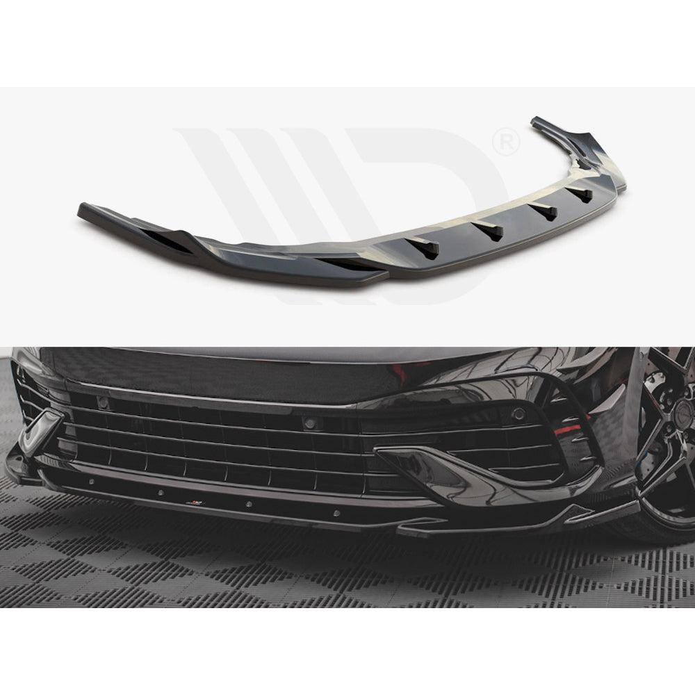 Divisor delantero Maxton Design Street Plus V4 - VW Golf R Mk8