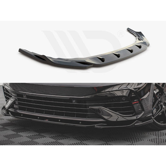 Maxton Design Street Plus Front Splitter V4 - VW Golf R Mk8