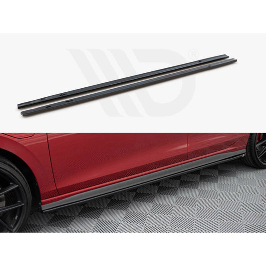 Maxton Design Street Plus Side Skirt Diffusers V1 - VW Golf GTI Mk8