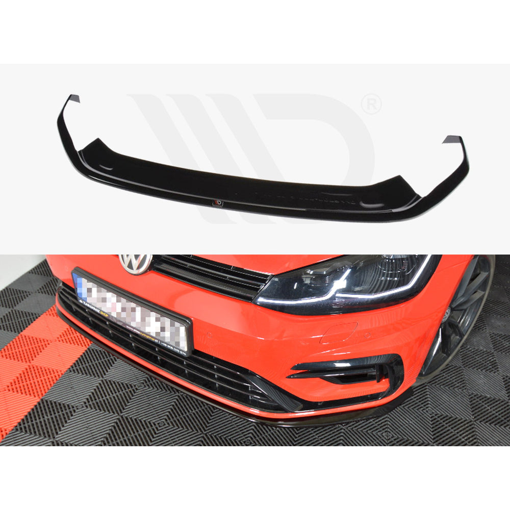 Maxton Design Street Plus Front Splitter V7 - VW Golf R Mk7.5