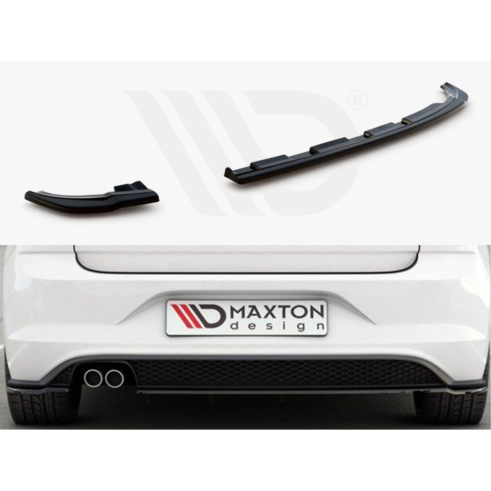 Maxton Design Street Plus Central Rear Splitter V1 - VW Polo GTI Mk6 (AW)