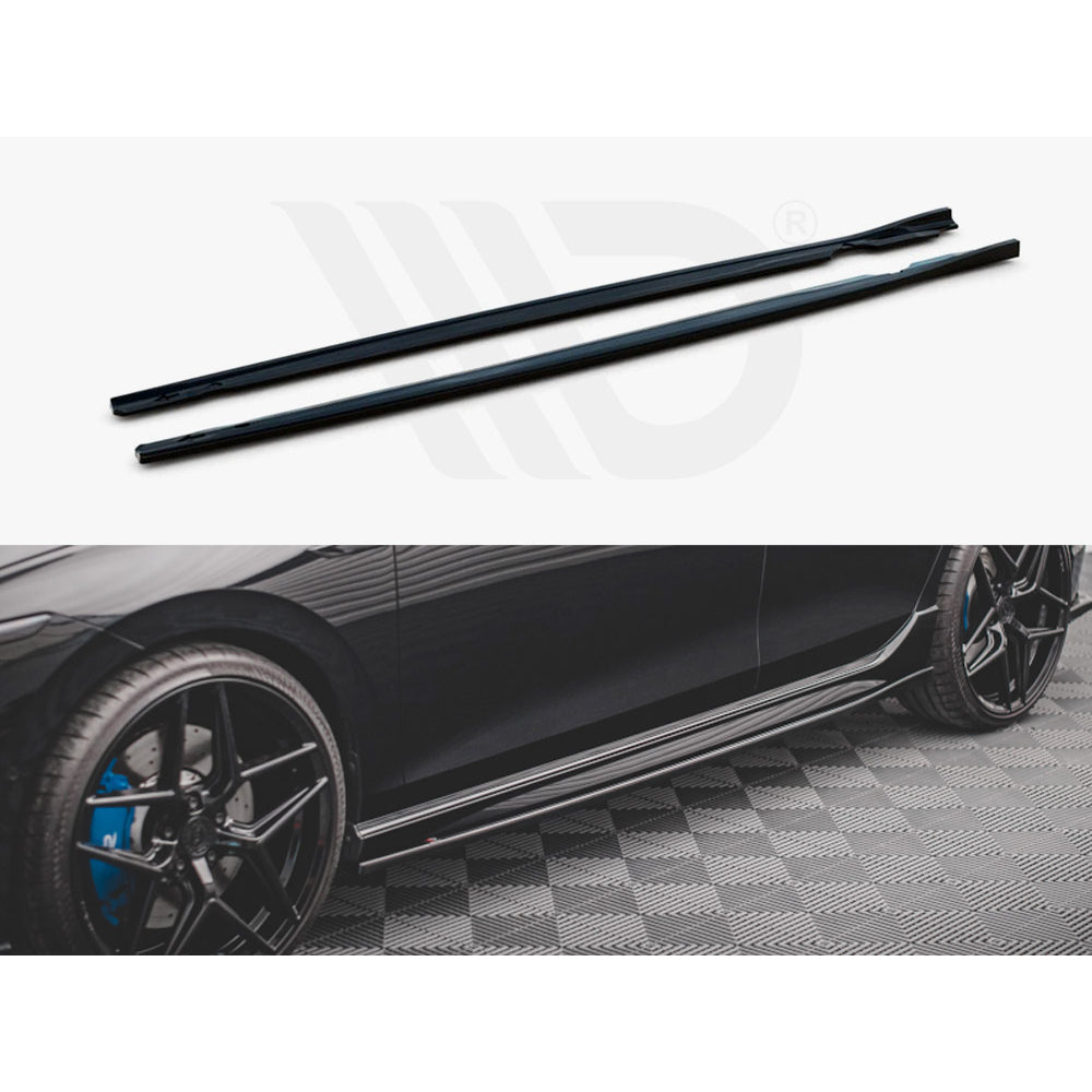 Maxton Design Street Plus Side Skirt Diffusers V2 - VW Golf R Mk8