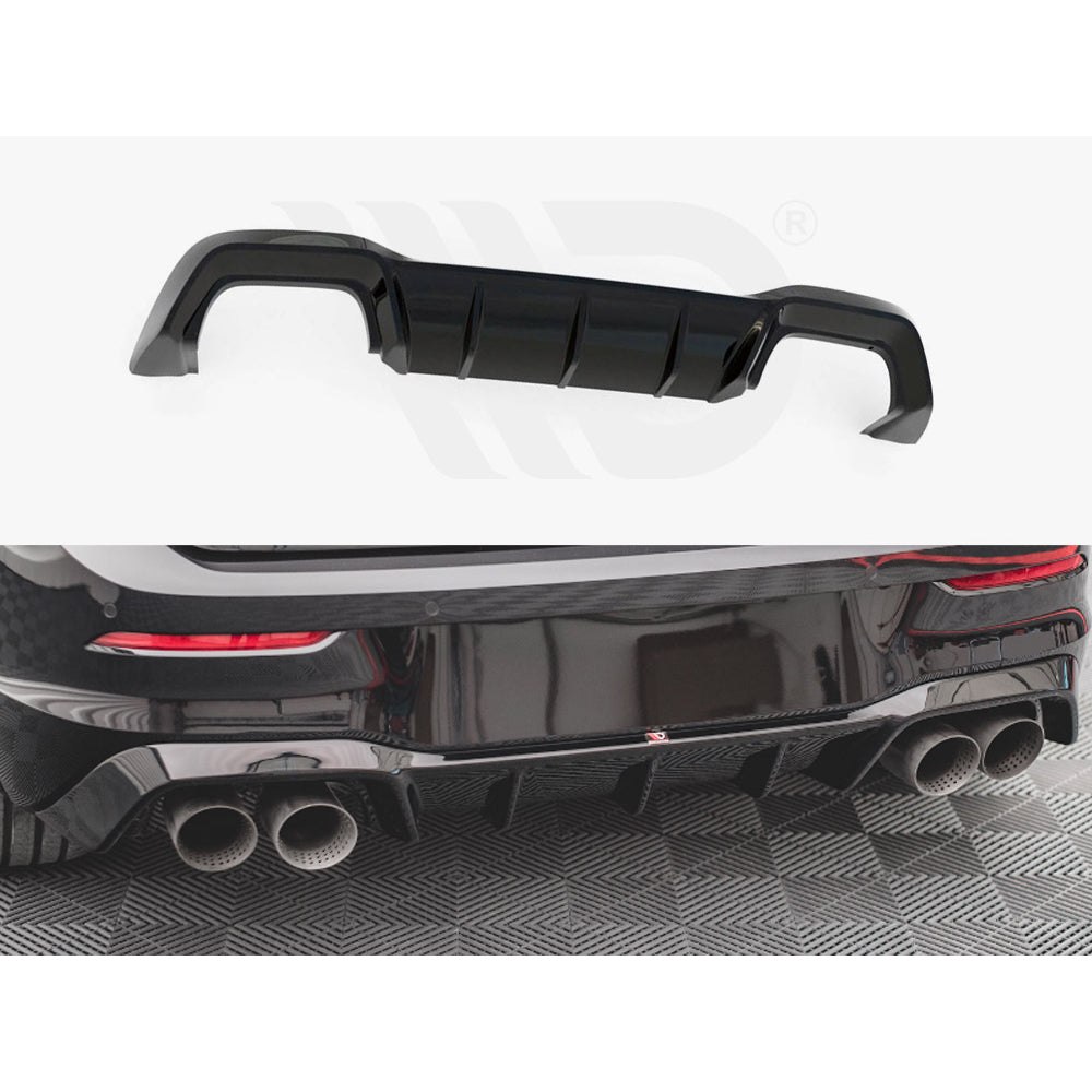 Maxton Design Street Plus Rear Valance V1 - VW Golf R Mk8