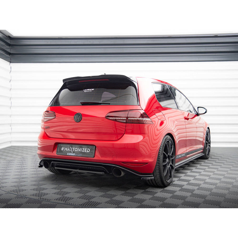 Maxton Design Street Plus Central Rear Splitter - VW Golf GTI Mk7 Clubsport