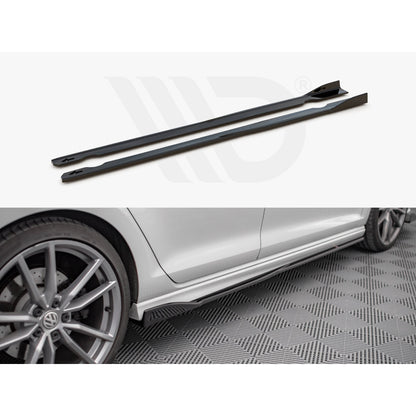 Maxton Design Street Plus Side Skirt Diffusers V2 - VW Golf R Mk7