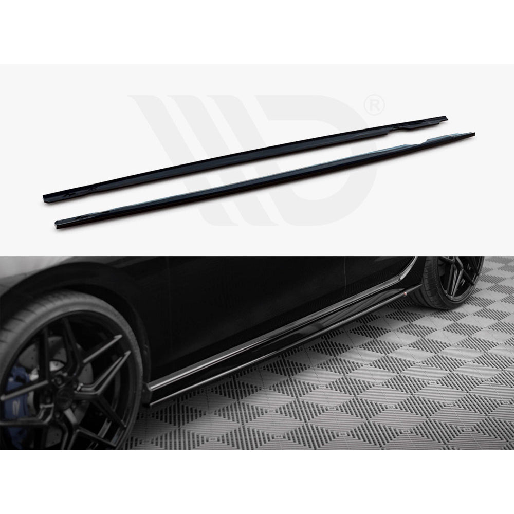 Maxton Design Street Plus Side Skirt Diffusers V3 - VW Golf R Mk8