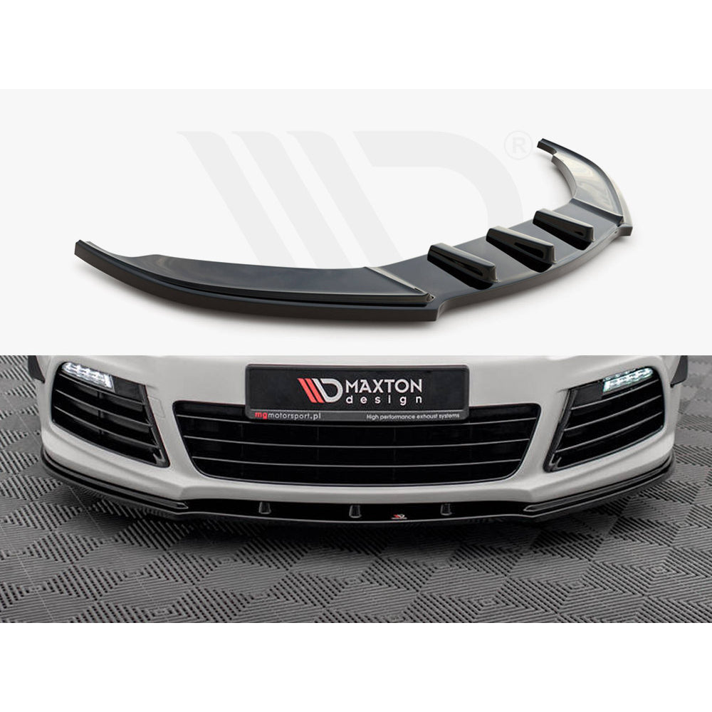 Maxton Design Street Plus Front Splitter V1 - VW Scirocco R