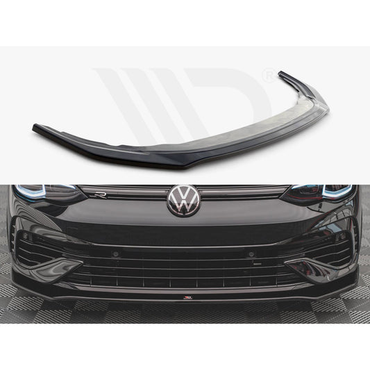 Maxton Design Street Plus Front Splitter V3 - VW Golf R Mk8