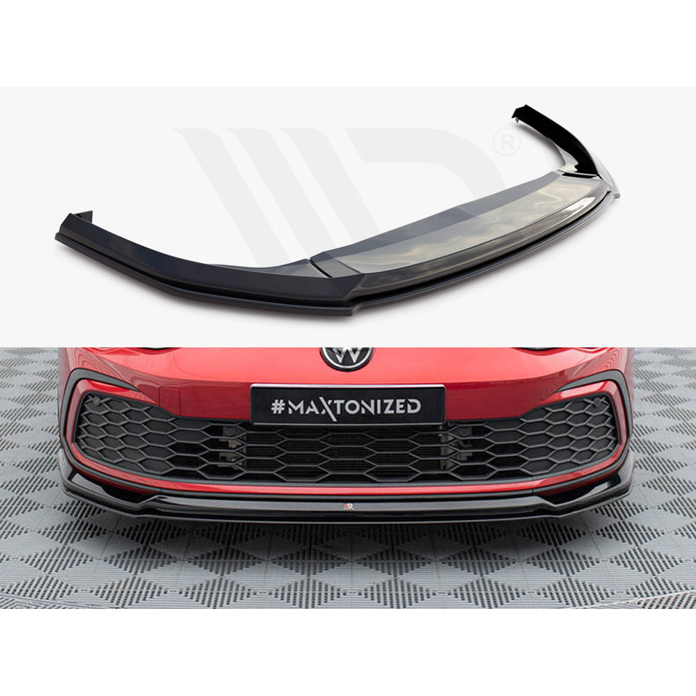 Maxton Design Street Plus Front Splitter V6 - VW Golf GTI Mk8